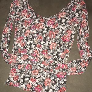 Long Sleeve Floral Top